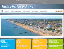 Tablet Screenshot of immobiliarefaro.com